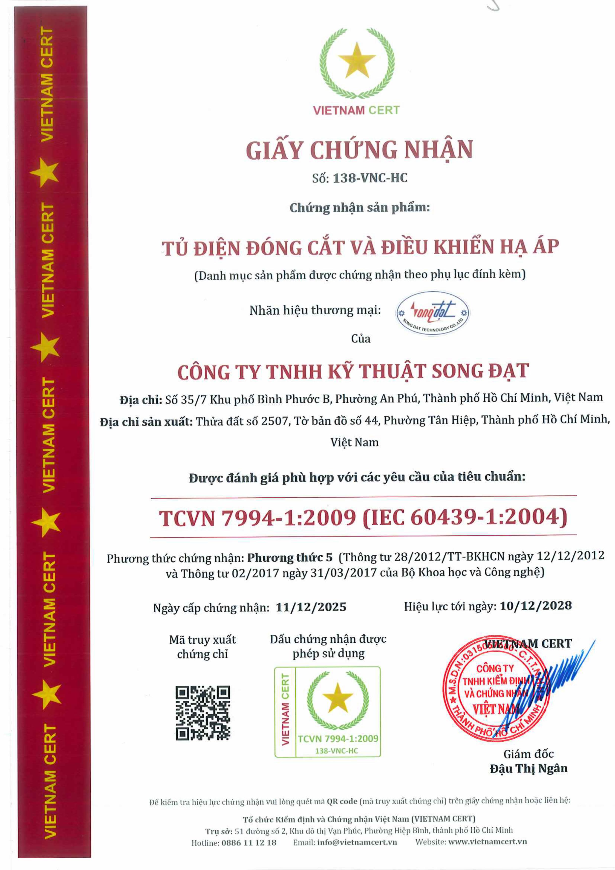 TCVN 7994-12009 (IEC 60439-12004)